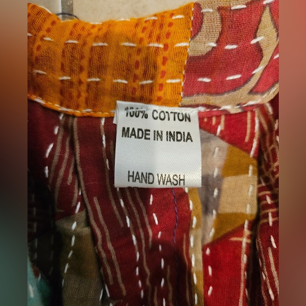 Overall patchwork multicolor - image 3